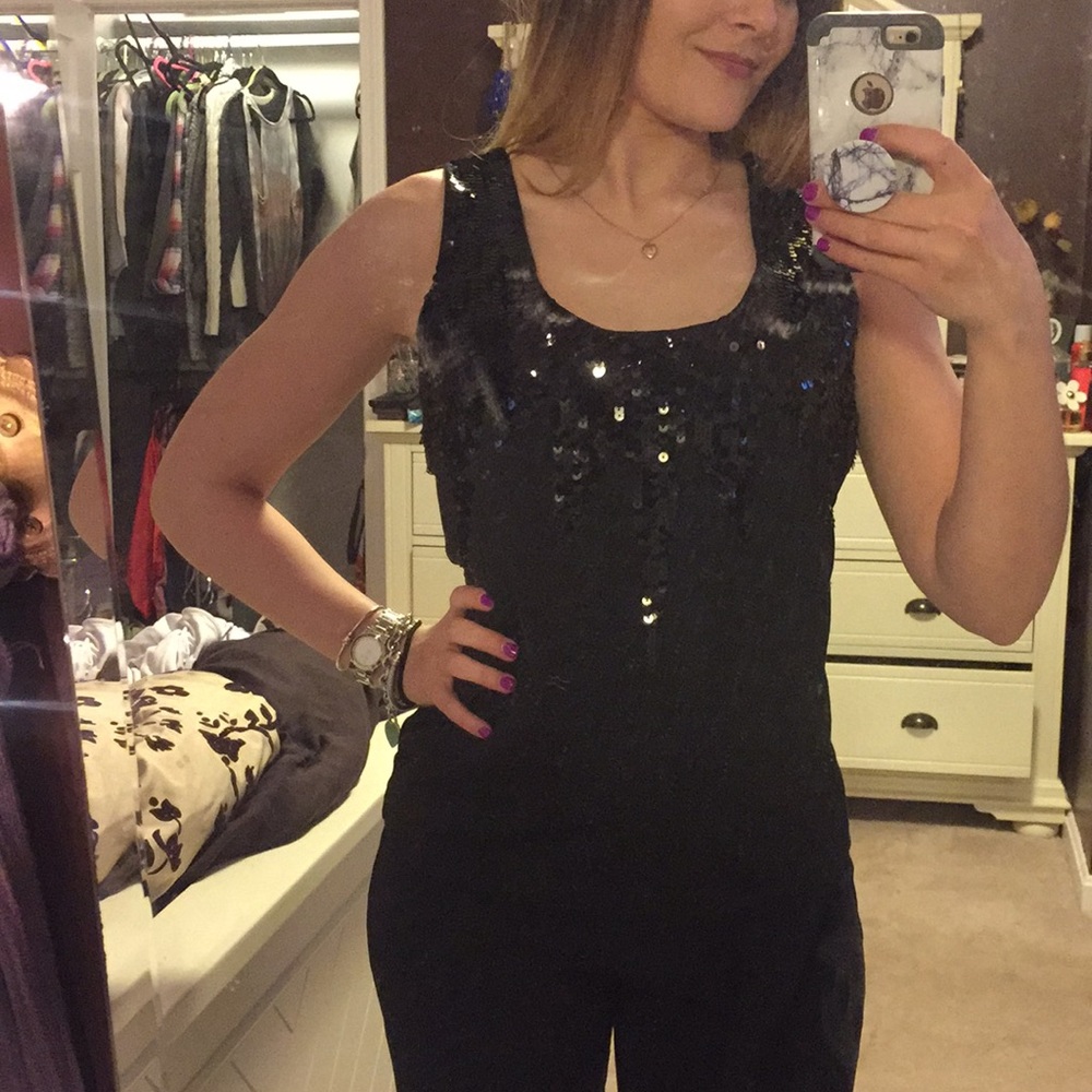 Black night out shirt